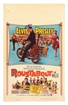 Elvis Presley Original "Roustabout" Movie Theater Poster