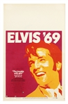 Elvis Presley Original "Elvis 69" Movie Theater Poster