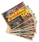Lot of 7 Elvis Presley Original "Blue Hawaii" Movie Lobby Cards