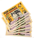 Lot of 7 Elvis Presley Original "Kid Galahad" Mexican Movie Lobby Cards