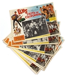 Lot of 6 Elvis Presley "Speedway" Original Argentina Movie Lobby Cards