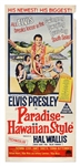 Elvis Presley Original "Paradise Hawaiian Style" Movie Poster
