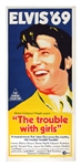 Elvis Presley Original "Elvis 69/The Trouble With Girls" Movie Poster
