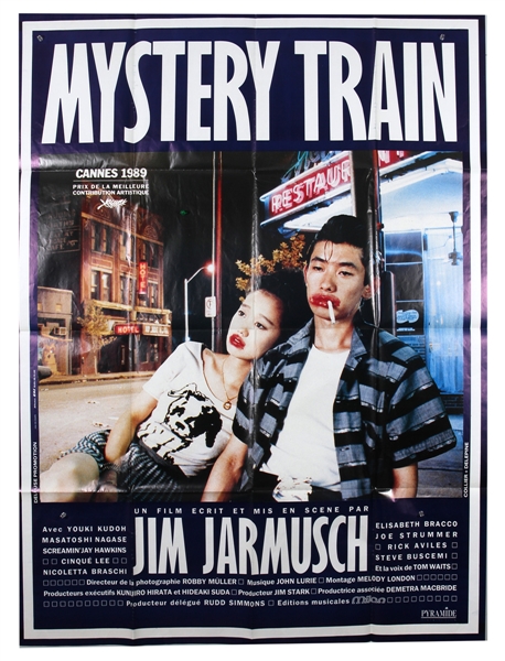Original "Mystery Train" Movie Poster
