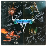 Van Halen Vintage Band Signed “Van Halen” Debut Album (REAL)