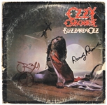Randy Rhoads & Ozzy Osbourne Signed “Blizzard of Ozz” Album (REAL)