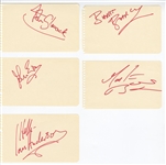 Jethro Tull Band Signed Autographs