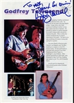 John Entwistle Band Signed 1996 Left for Dead Tourbook
