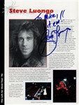 John Entwistle Band Signed 1996 Left for Dead Tourbook