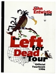 John Entwistle Band Signed 1996 Left for Dead Tourbook