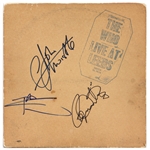 The Who (Townshend, Daltrey, Entwistle) Signed Live At Leeds Album (REAL)