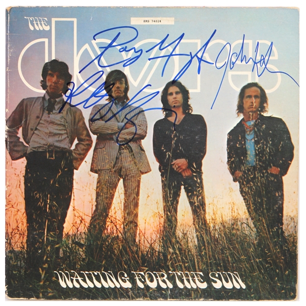 The Doors Band Signed "Waiting for the Sun" Album (REAL)