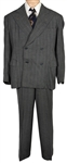 U2 Band Members Joshua Tour 1987 Promotional Event Worn Vintage Suits