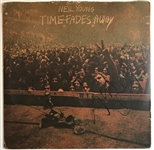 Neil Young Signed "Time Fades Away" Album (REAL)