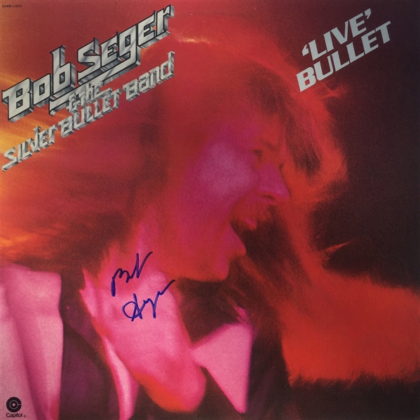 Bob Seger Signed "Live Bullet" Album (REAL)