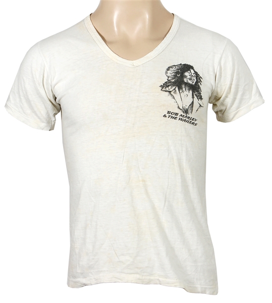 Bob Marley Owned & Worn "Bob Marley & The Wailers/Kaya" T-Shirt