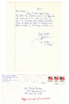 Tupac Shakur Signed & Handwritten Archive Sent to Fan From Prison (JSA)