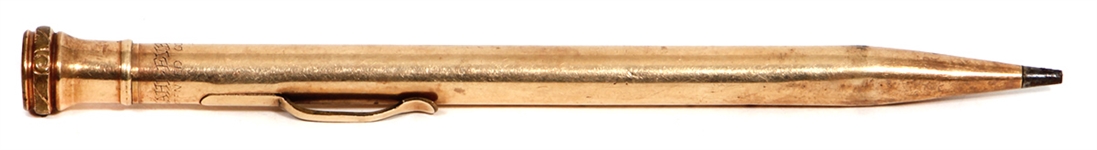 Sammy Davis, Jr. Owned & Used Gold Pen