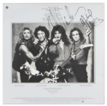 Van Halen Signed “Women and Children First” Album