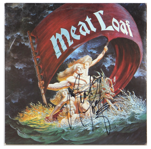 Meat Loaf Signed “Dead Ringer” Album
