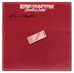 Eric Clapton Vintage Full Signature Signed "Another Ticket" Album