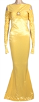 Whitney Houston Owned & Worn Stunning Yellow "Sun" Stage Gown