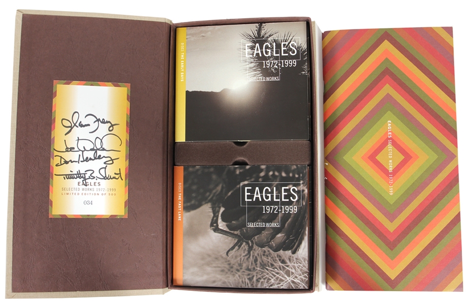 The Eagles Band Signed “Selected Works” CD Box Set (REAL)