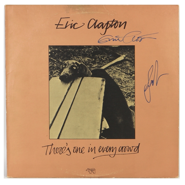 Eric Clapton Signed "Theres One in Every Crowd" Album (REAL)