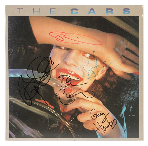 The Cars Band Signed Self-Titled Debut Album (REAL)