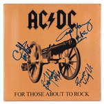 AC/DC Signed "For Those About to Rock" Album