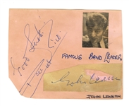 The Beatles John Lennon Autograph (REAL)