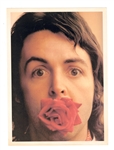 Paul McCartney "Red Rose Speedway" Original Album Cover Photograph by Linda McCartney