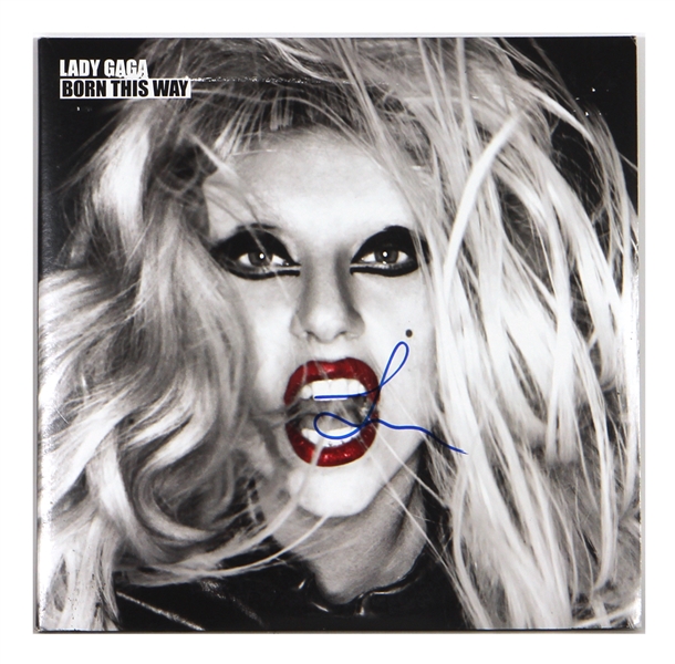 Lady Gaga Signed "Born This Way" Album (JSA)