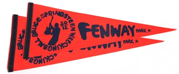 Bruce Springsteen & The E Street Band Fenway Park Concert Pennants