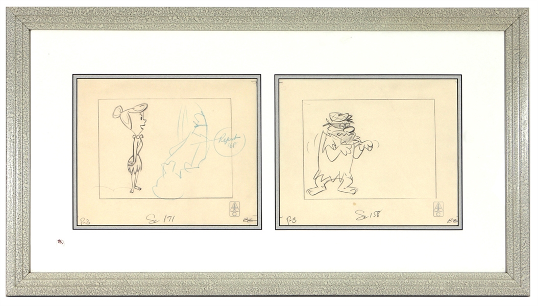 Flintstones Original Alternate Animation Artwork