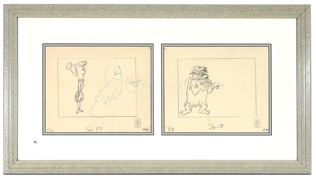 Flintstones Original Alternate Animation Artwork