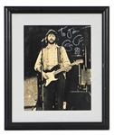 Eric Clapton Fully Signed & Inscribed Photograph