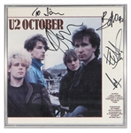 U2 Band Signed “October” Album (REAL)