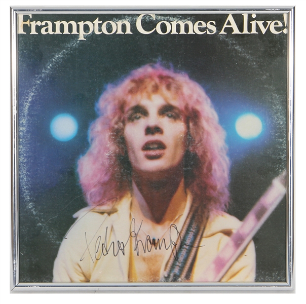 Peter Frampton Signed "Frampton Comes Alive" Album