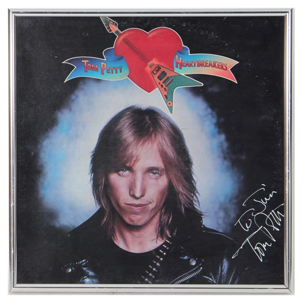 Tom Petty Signed & Inscribed “Tom Petty and the Heartbreakers” Album (REAL)