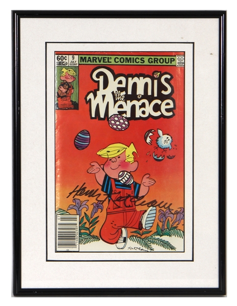 Henry Ketcham Signed "Dennis the Menace" Comic Book