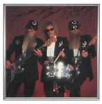 ZZ Top Signed Photograph