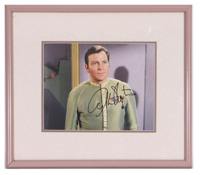 William Shatner Signed "Star Trek" Photograph
