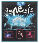 Genesis Band Signed & Inscribed Poster