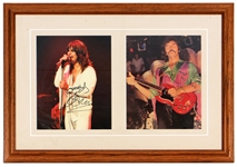 Black Sabbath Ozzy Osbourne & Tony Iommi Signed Photographs