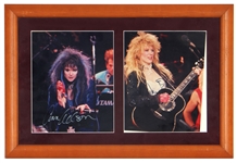 Heart Ann Wilson & Nancy Wilson Signed Photographs