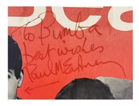 The Beatles Autographed 1963 Swedish Concert Tour Poster With Enormous Signatures (Sweden)
