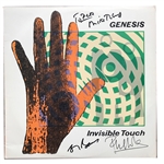 Genesis Band Signed “Invisible Touch” Album (REAL)