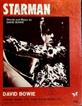David Bowie Vintage Signed “Starman” Song Sheet (David Bowie Autographs)