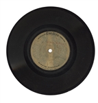 Roy Orbison Extremely Rare 1964 Studio Acetate Lacquer Disc “Indian Wedding”